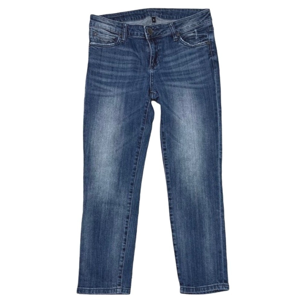 Kut From The Kloth‎ Straight Leg Stretch Denim Blue Jeans Womens 4